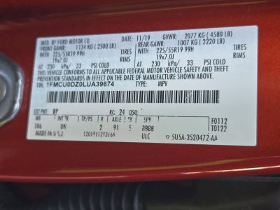 2020 Ford Escape Titanium Hybrid