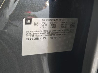 2014 Cadillac CTS 3.6L Luxury