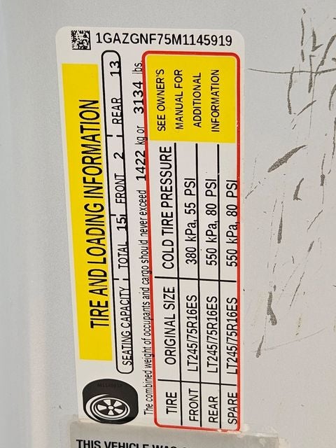 2021 Chevrolet Express 3500 LS Passenger