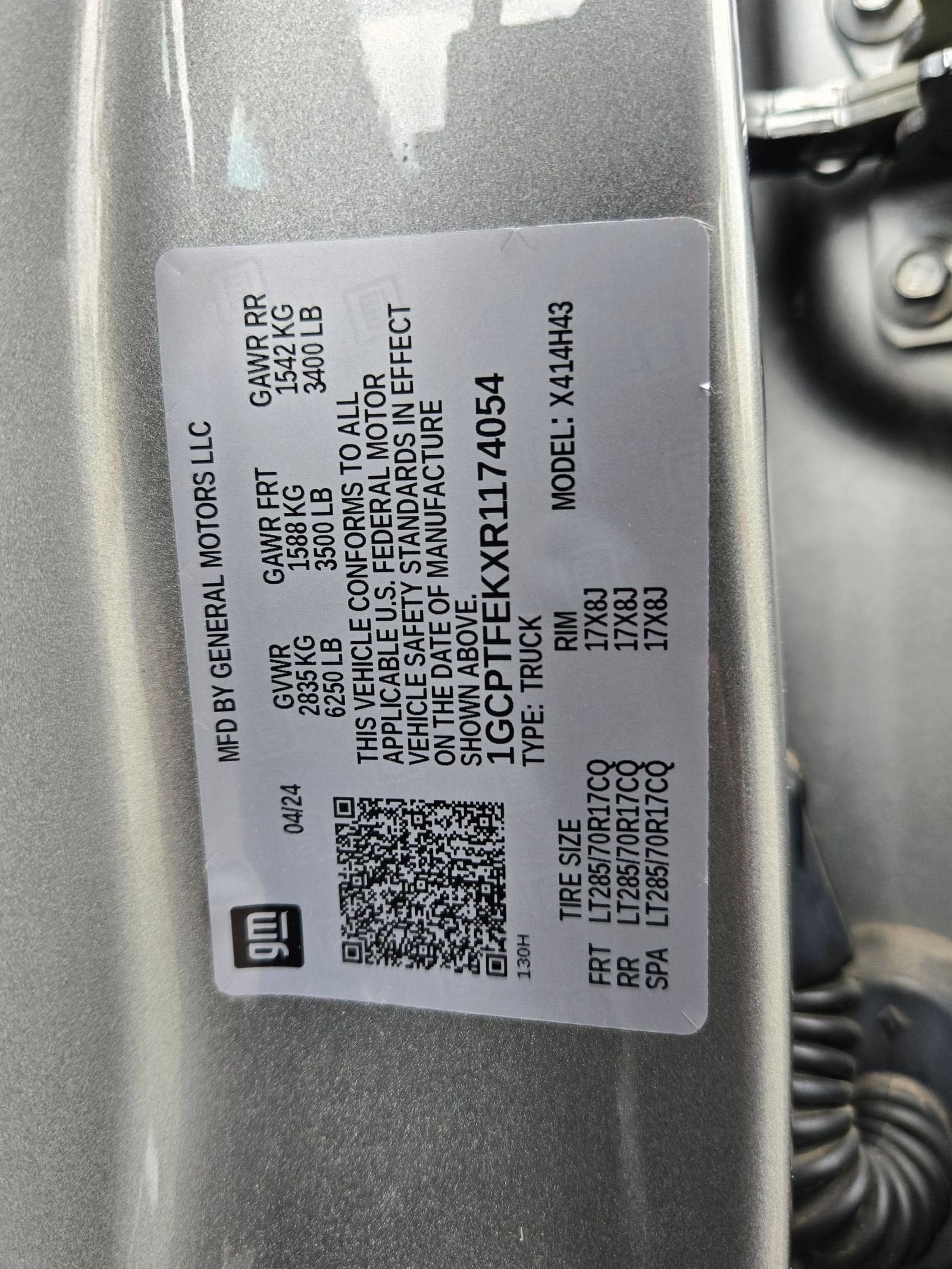 2024 Chevrolet Colorado ZR2