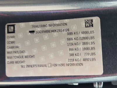 2019 Chevrolet Silverado 1500 Custom