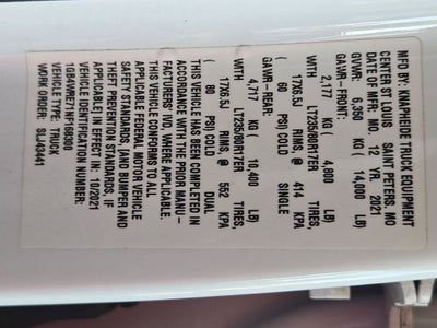 2021 GMC Sierra 3500HD Base