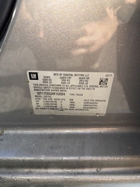 2017 GMC Sierra 2500HD SLT