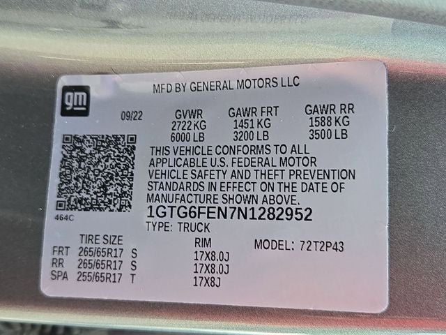 2022 GMC Canyon AT4 w/Leather