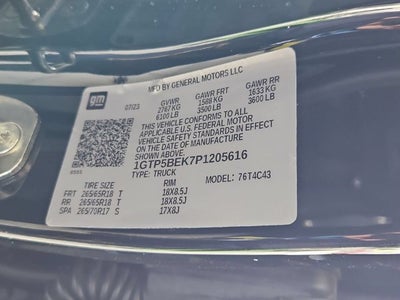 2023 GMC Canyon Elevation