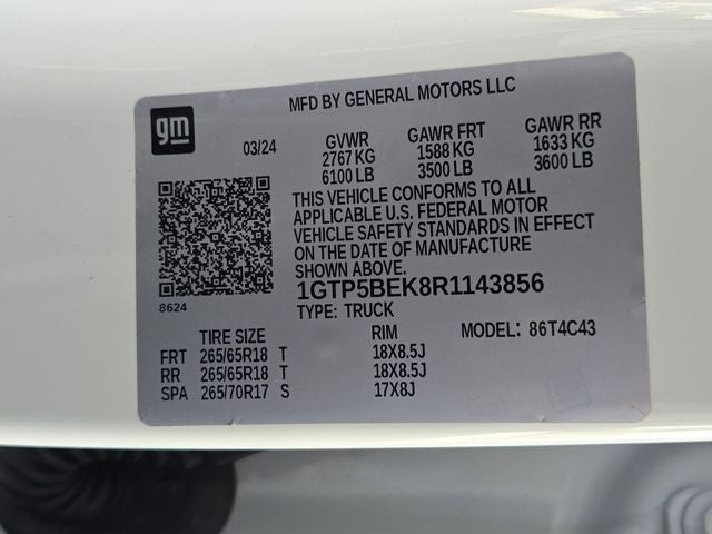 2024 GMC Canyon Elevation