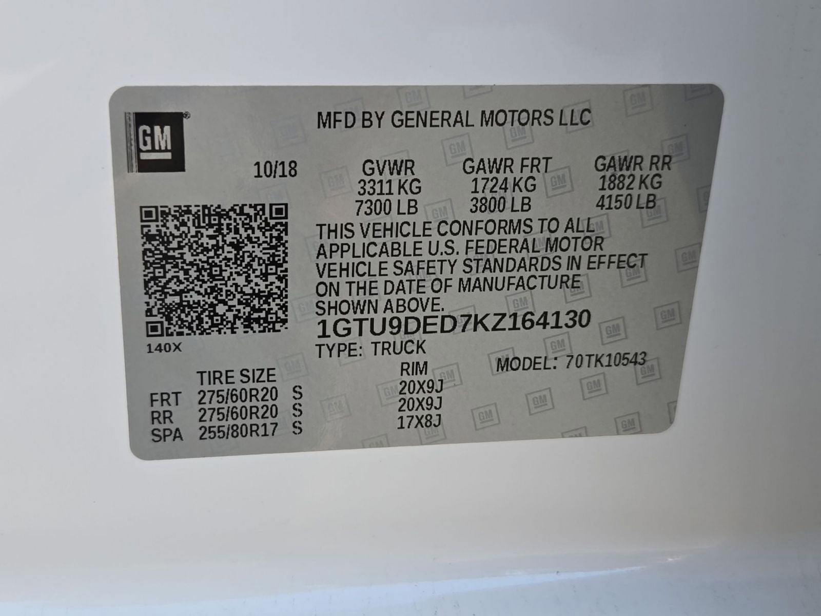 2019 GMC Sierra 1500 SLT