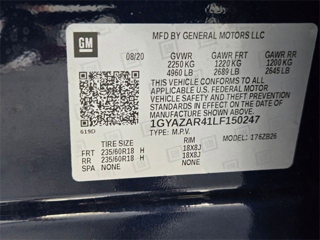 2020 Cadillac XT4 Luxury