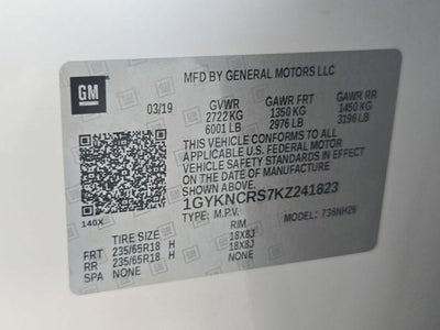 2019 Cadillac XT5 Luxury