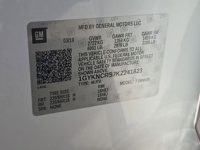 2019 Cadillac XT5 Luxury