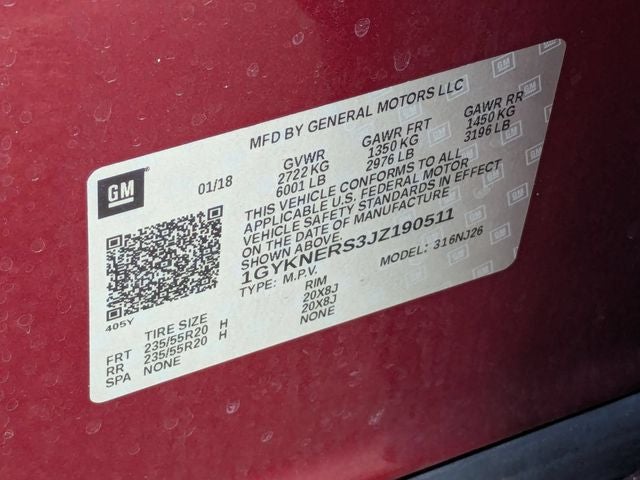2018 Cadillac XT5 Premium Luxury