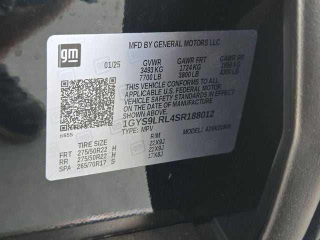 2025 Cadillac Escalade ESV Premium