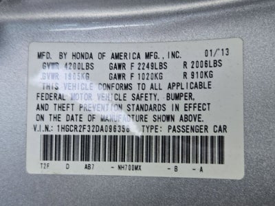 2013 Honda Accord LX