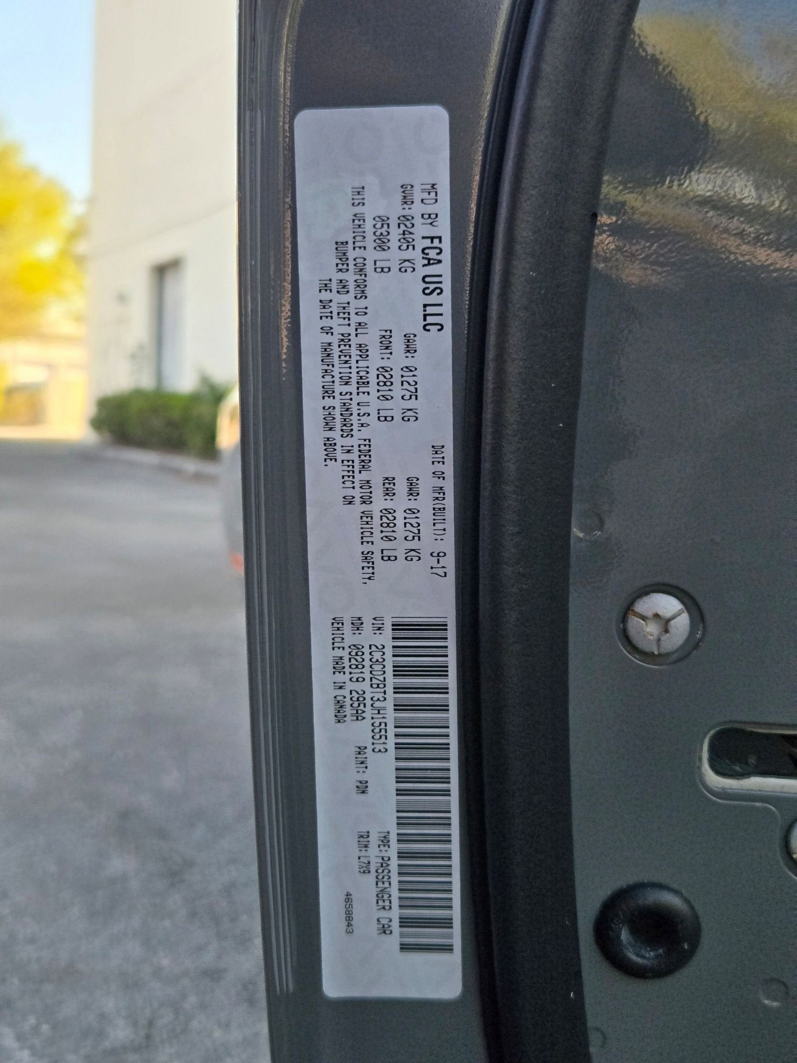 2018 Dodge Challenger R/T