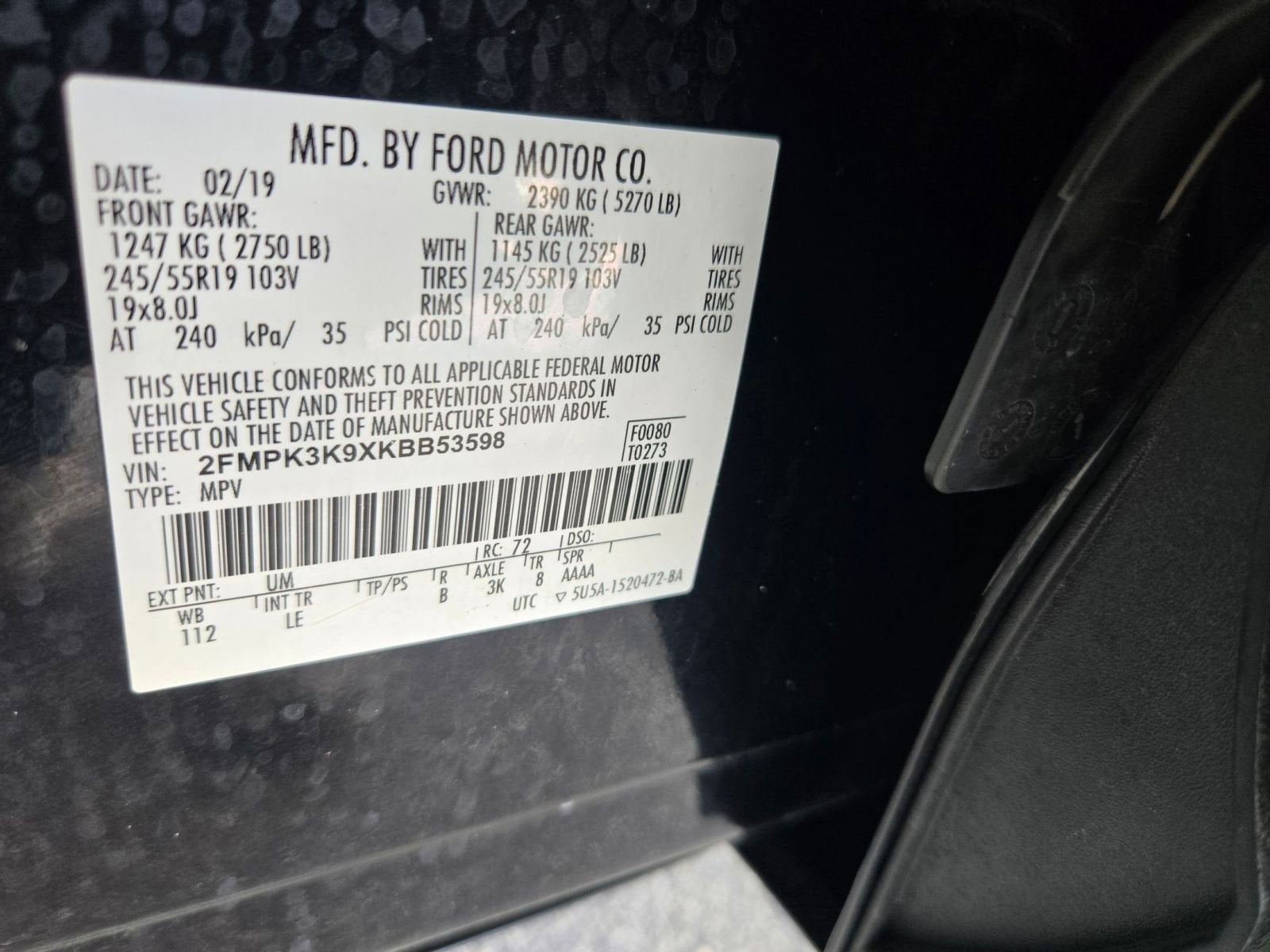 2019 Ford Edge Titanium