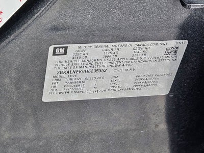 2017 GMC Terrain SLE-2