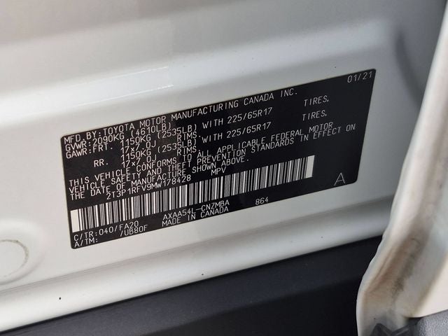 2021 Toyota RAV4 XLE