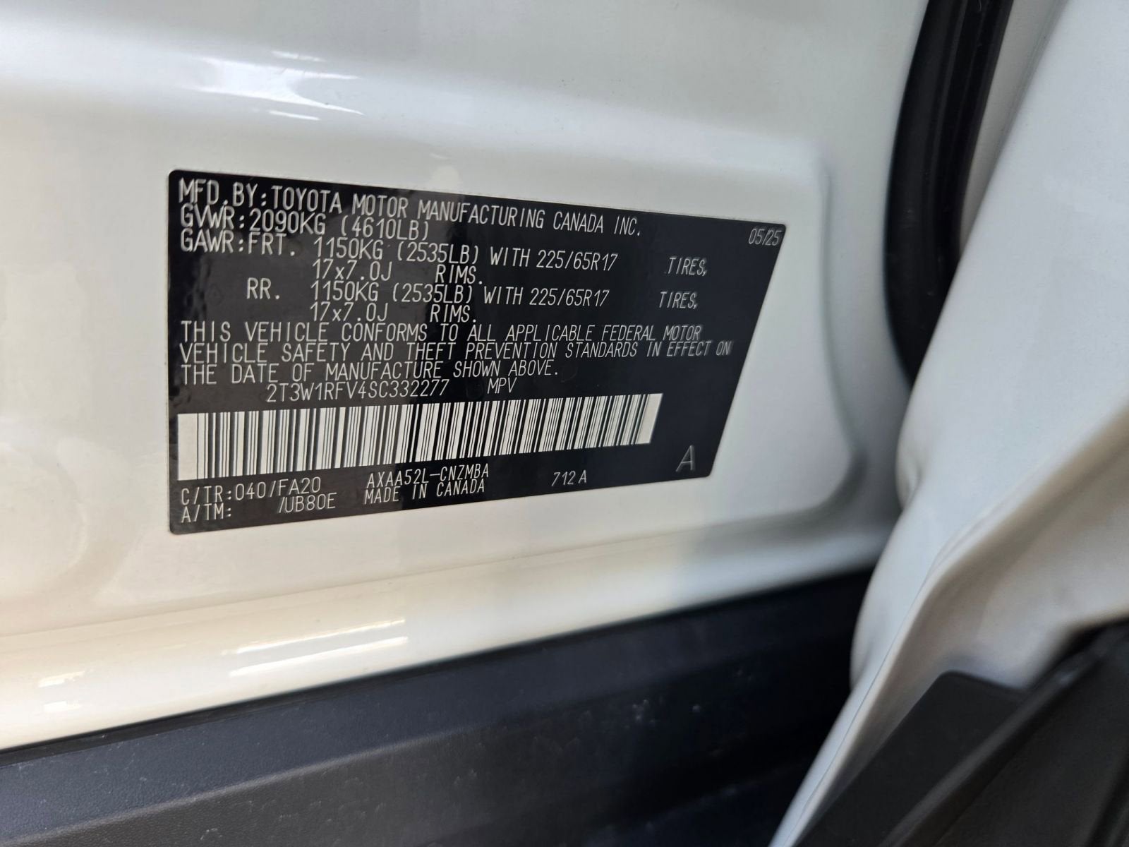 2025 Toyota RAV4 XLE