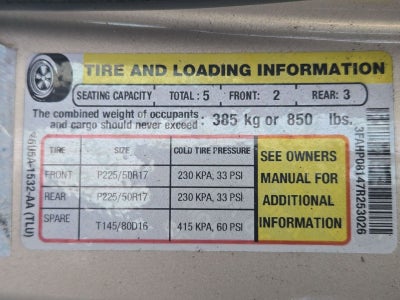 2007 Ford Fusion SEL