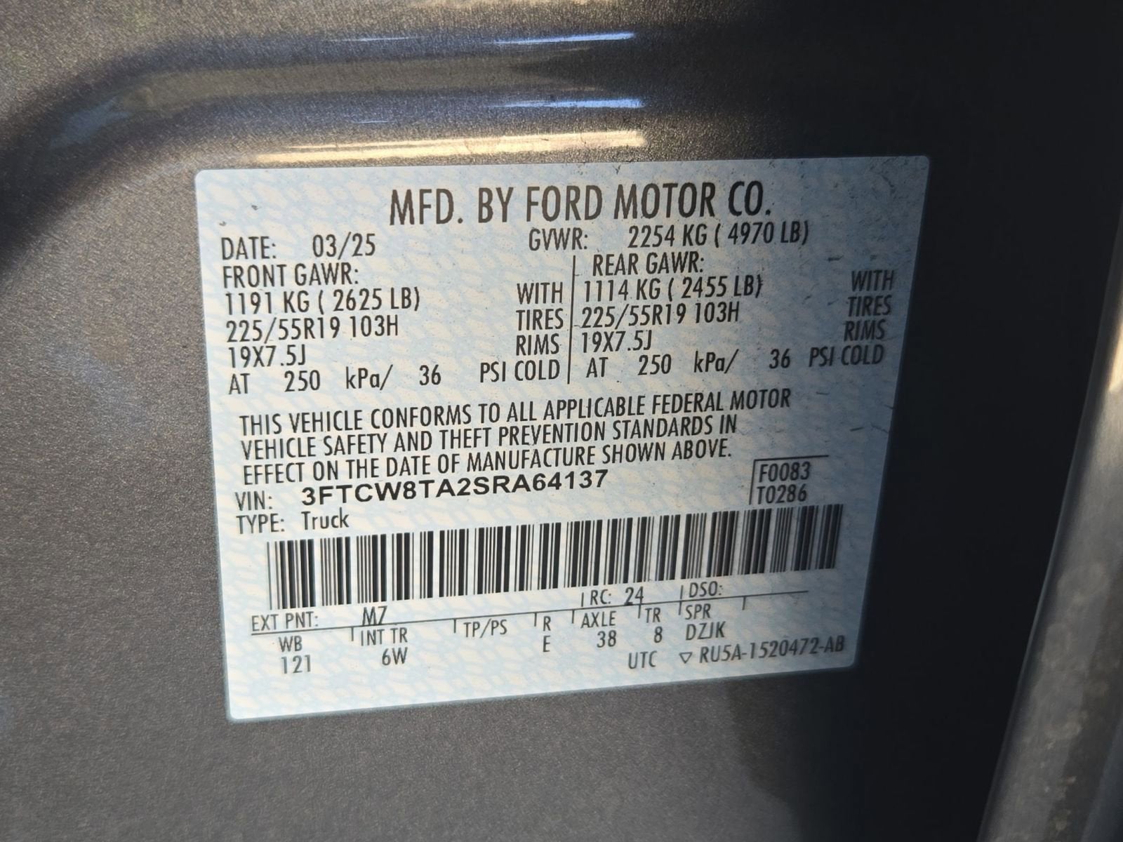 2025 Ford Maverick Lobo Standard