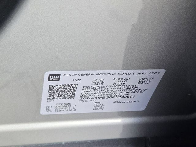 2023 Chevrolet Equinox RS