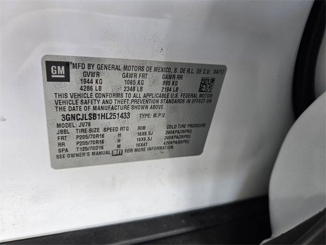 2017 Chevrolet Trax LT