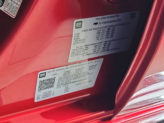 2021 GMC Sierra 1500 SLT
