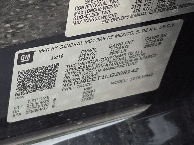 2020 GMC Sierra 1500 Elevation