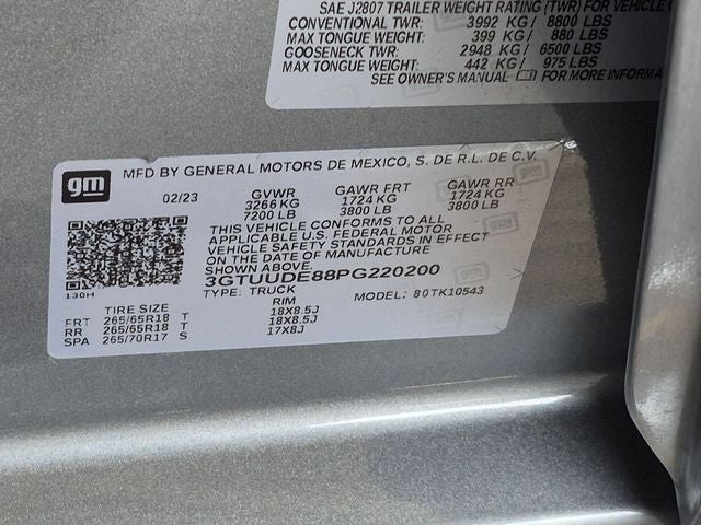 2023 GMC Sierra 1500 SLT