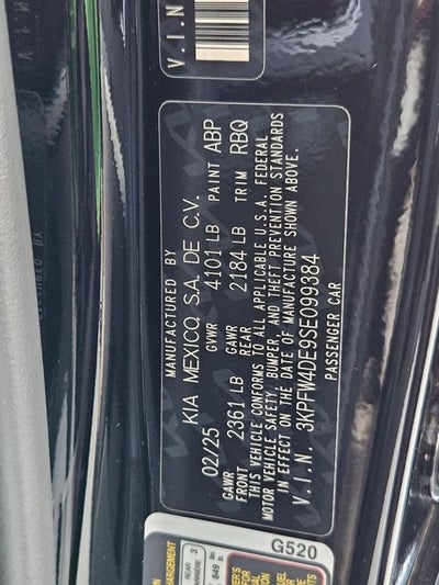 2025 Kia K4 GT-Line