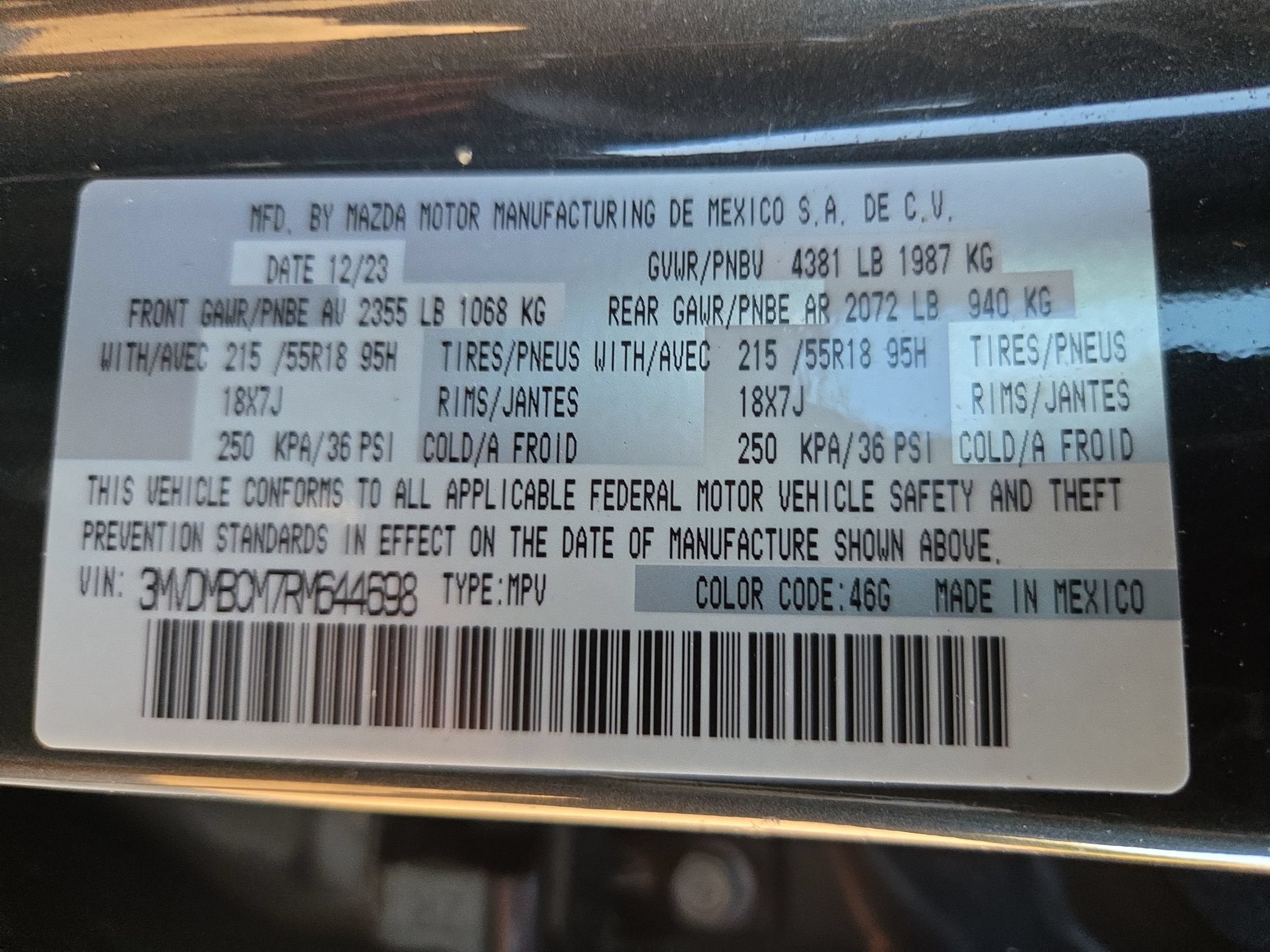 2024 Mazda Mazda CX-30 2.5 S Preferred Package