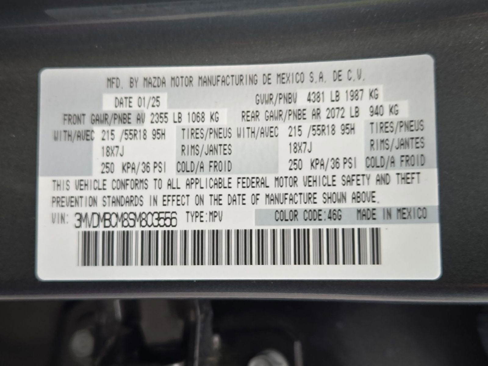 2025 Mazda Mazda CX-30 2.5 S Preferred Package