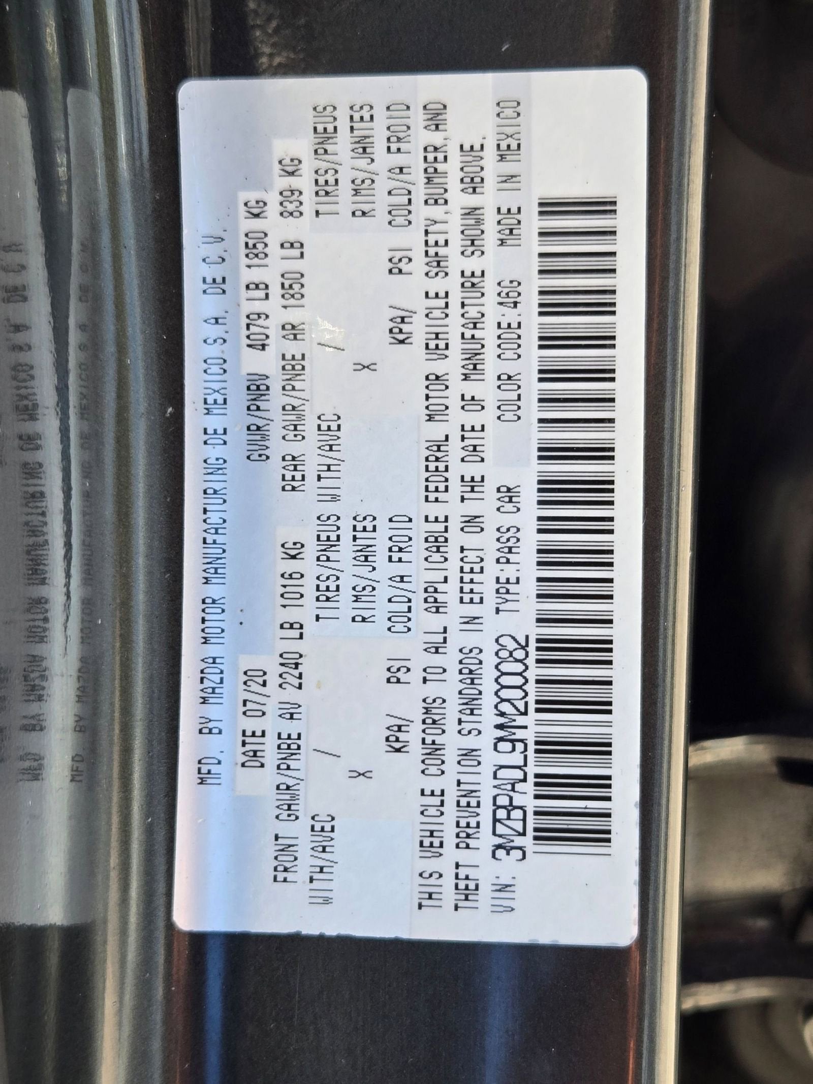 2021 Mazda Mazda3 Premium