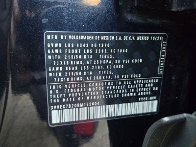 2024 Volkswagen Taos 1.5T SE