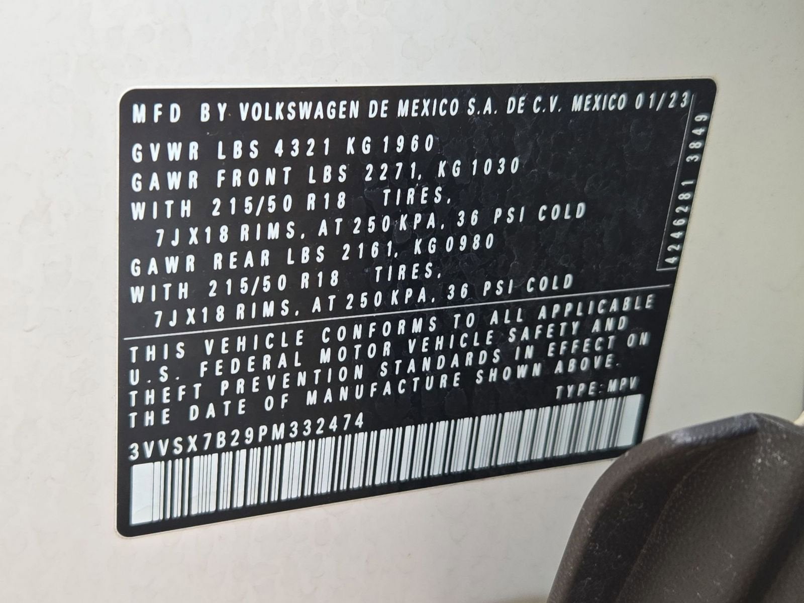 2023 Volkswagen Taos 1.5T SE