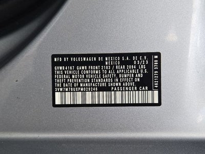 2023 Volkswagen Jetta 1.5T SE