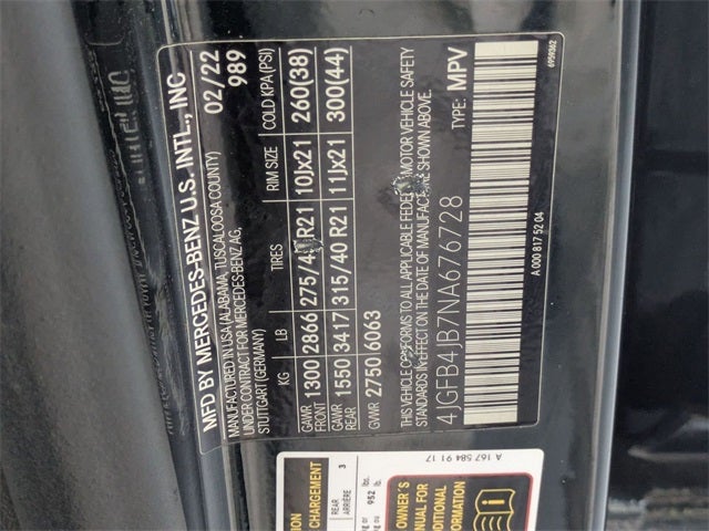 2022 Mercedes-Benz GLE GLE 350