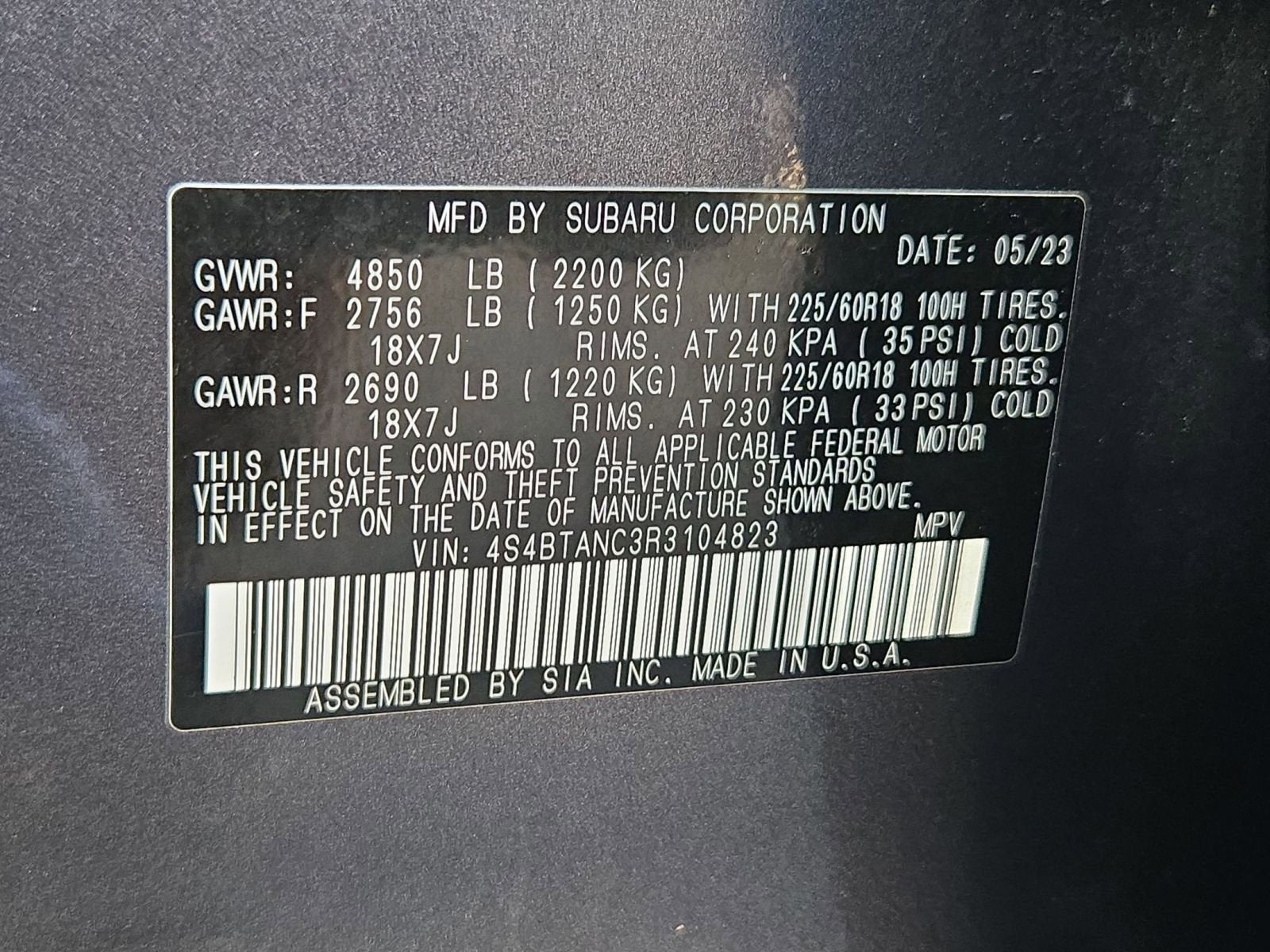 2024 Subaru Outback Limited