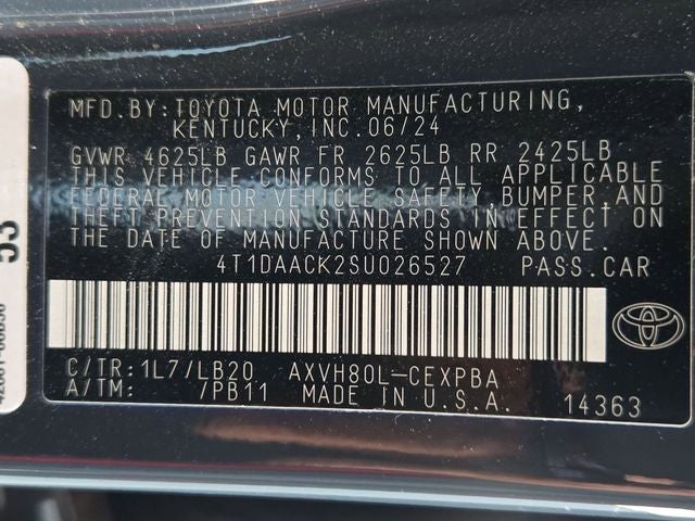 2025 Toyota Camry XSE