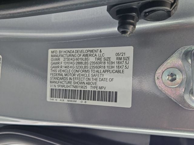 2022 Honda Odyssey EX-L