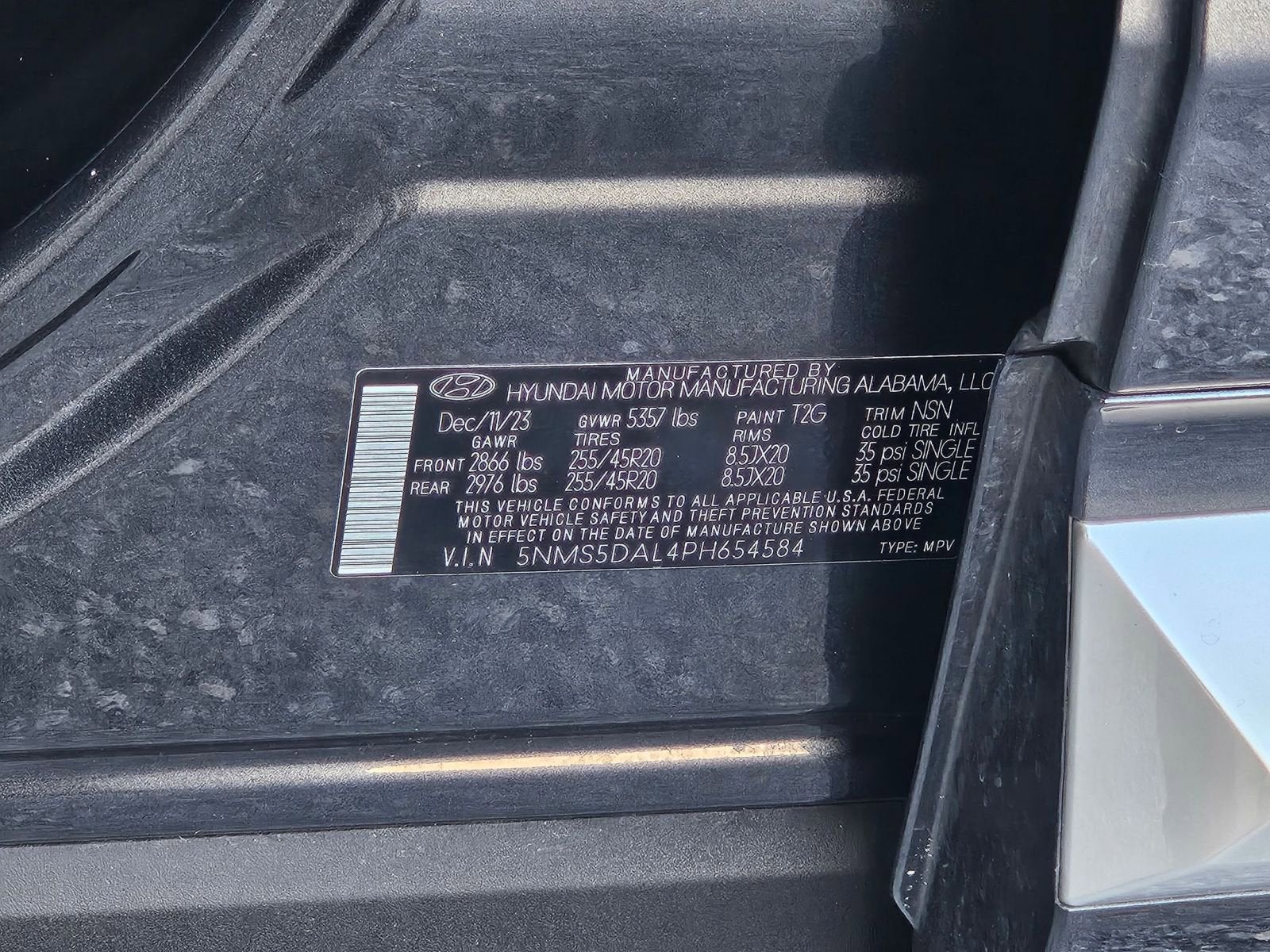 2023 Hyundai Santa Fe Calligraphy