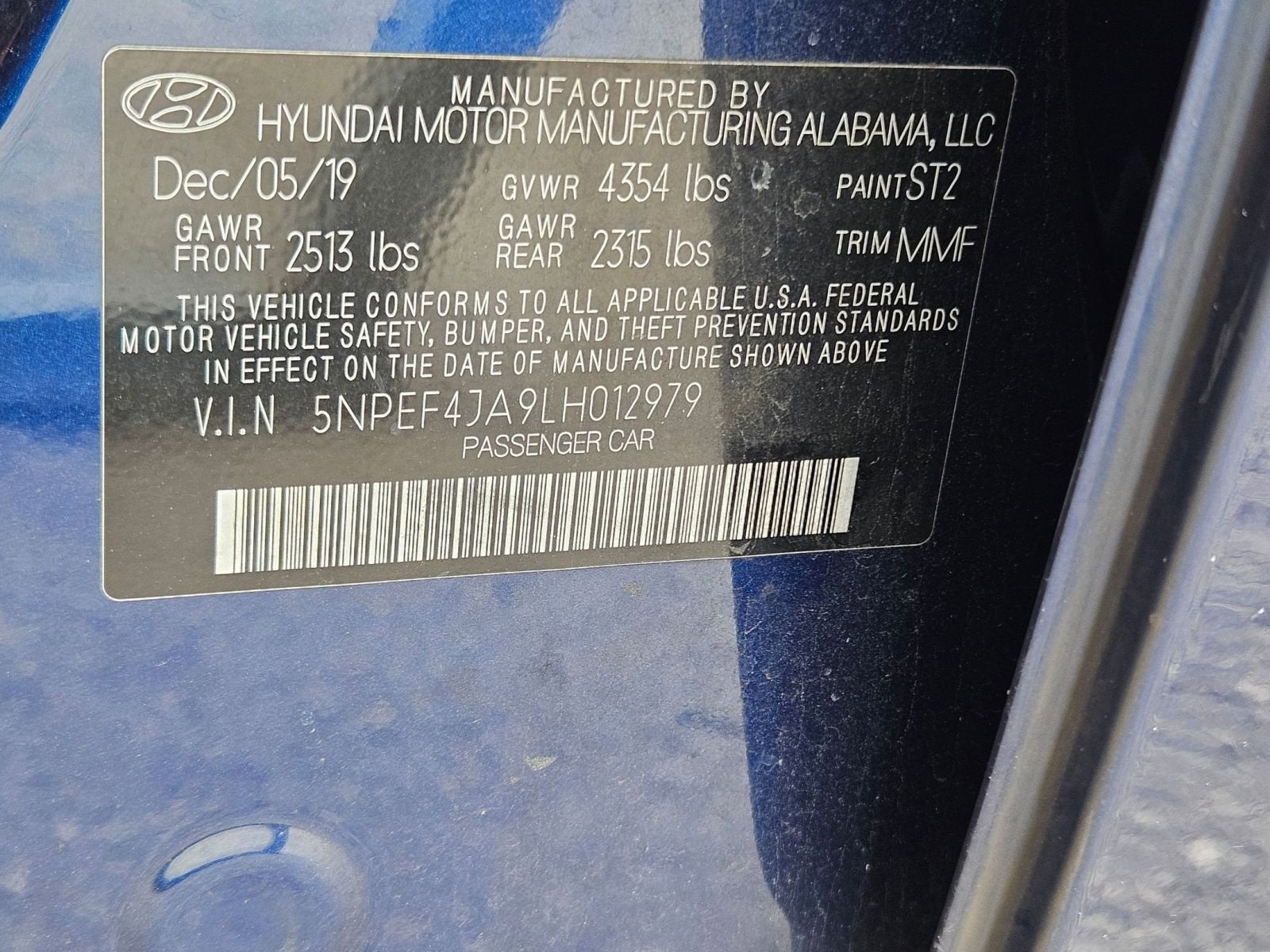 2020 Hyundai Sonata SEL