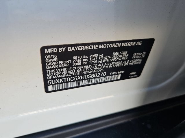 2017 BMW X5 xDrive40e