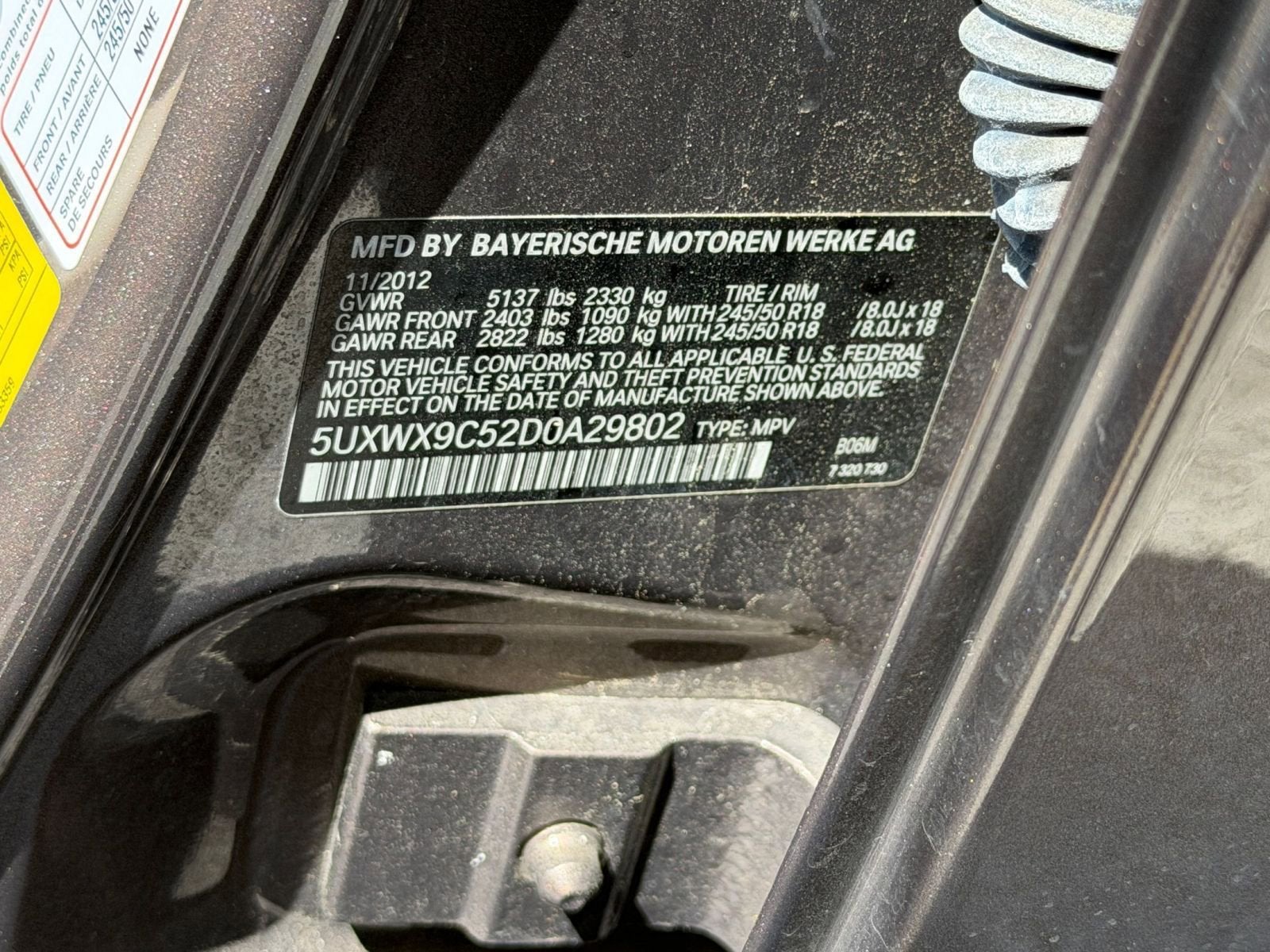 2013 BMW X3 xDrive28i