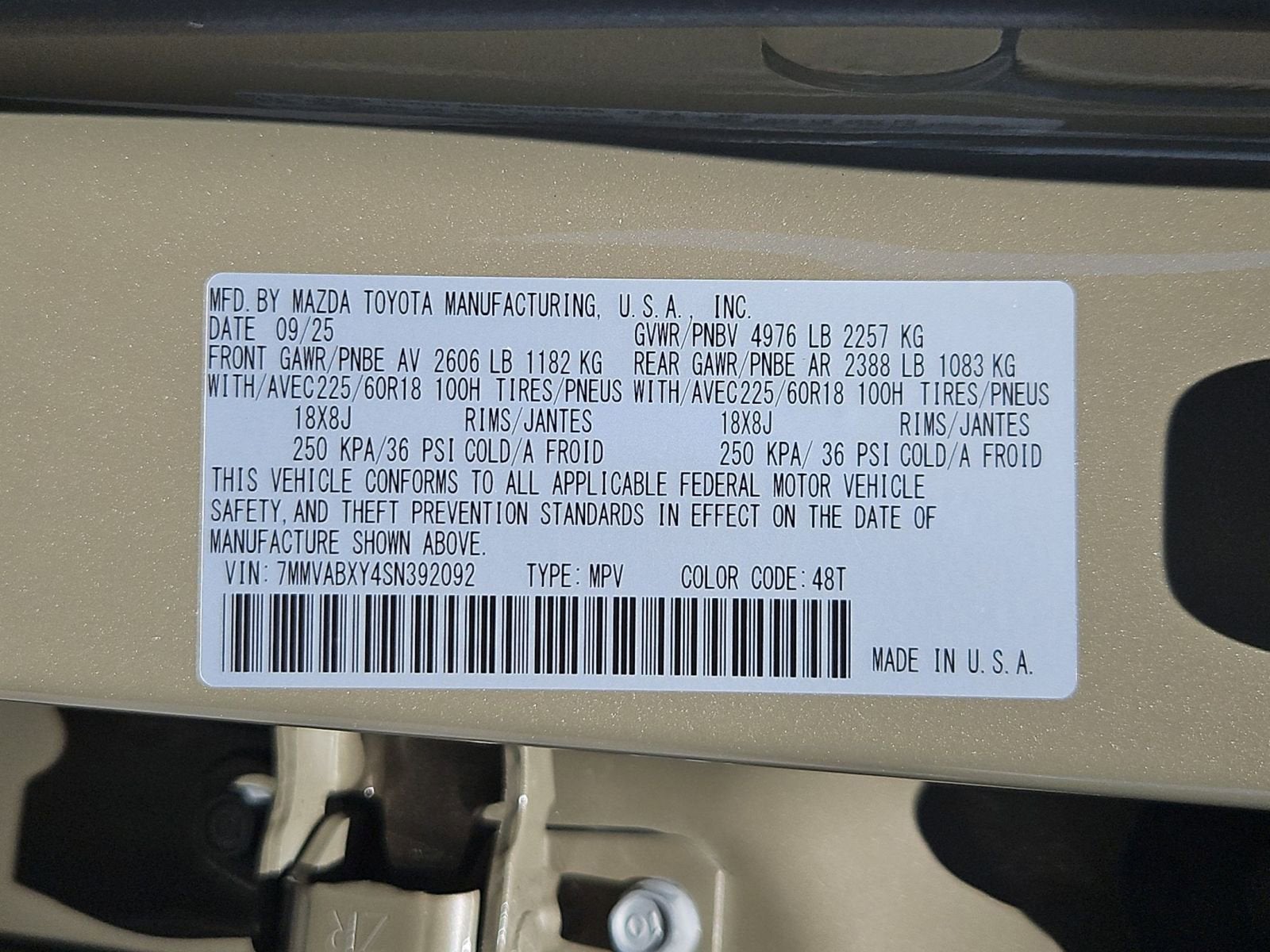2025 Mazda Mazda CX-50 2.5 Turbo Meridian Edition