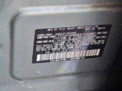 2016 Subaru Forester 2.5i Premium