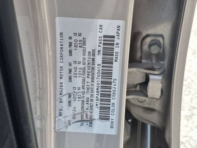 2025 Mazda Mazda3 2.5 S Select Sport