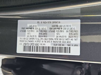 2024 Mazda Mazda CX-5 2.5 Turbo Signature