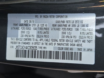 2019 Mazda Mazda CX-9 Grand Touring