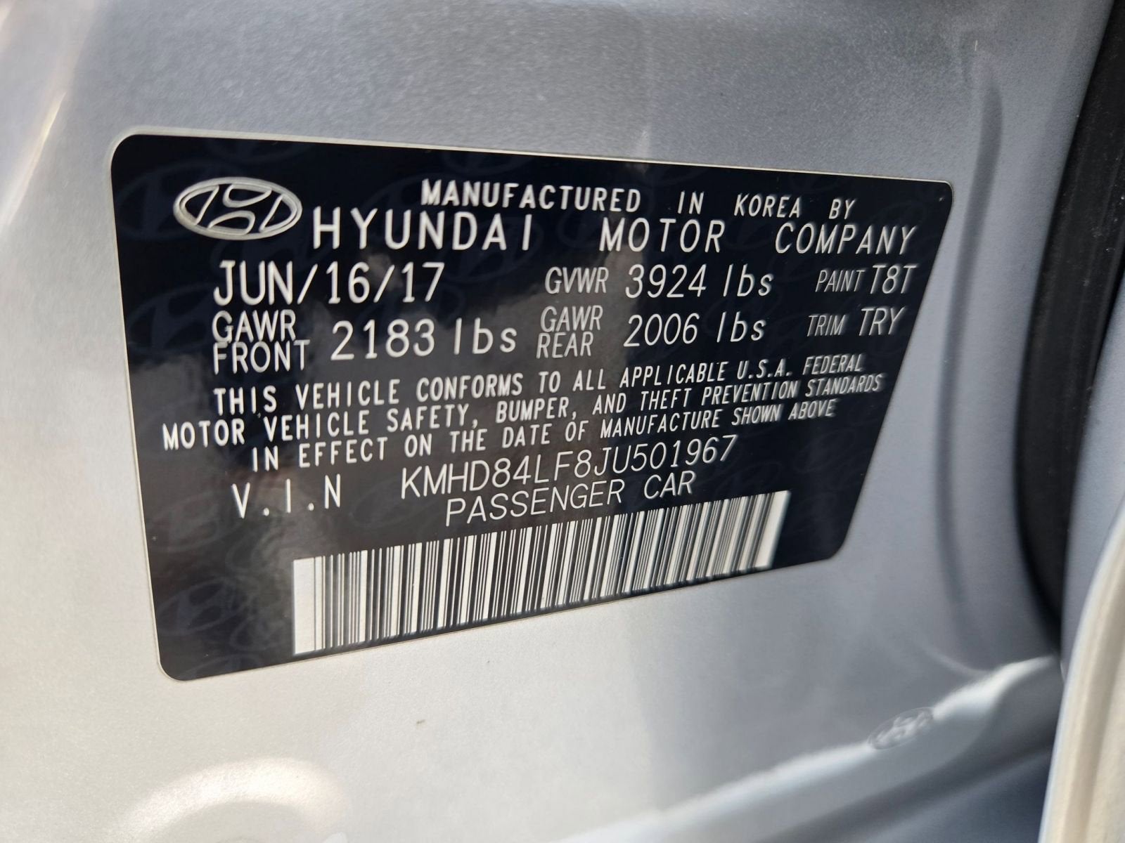 2018 Hyundai Elantra Limited